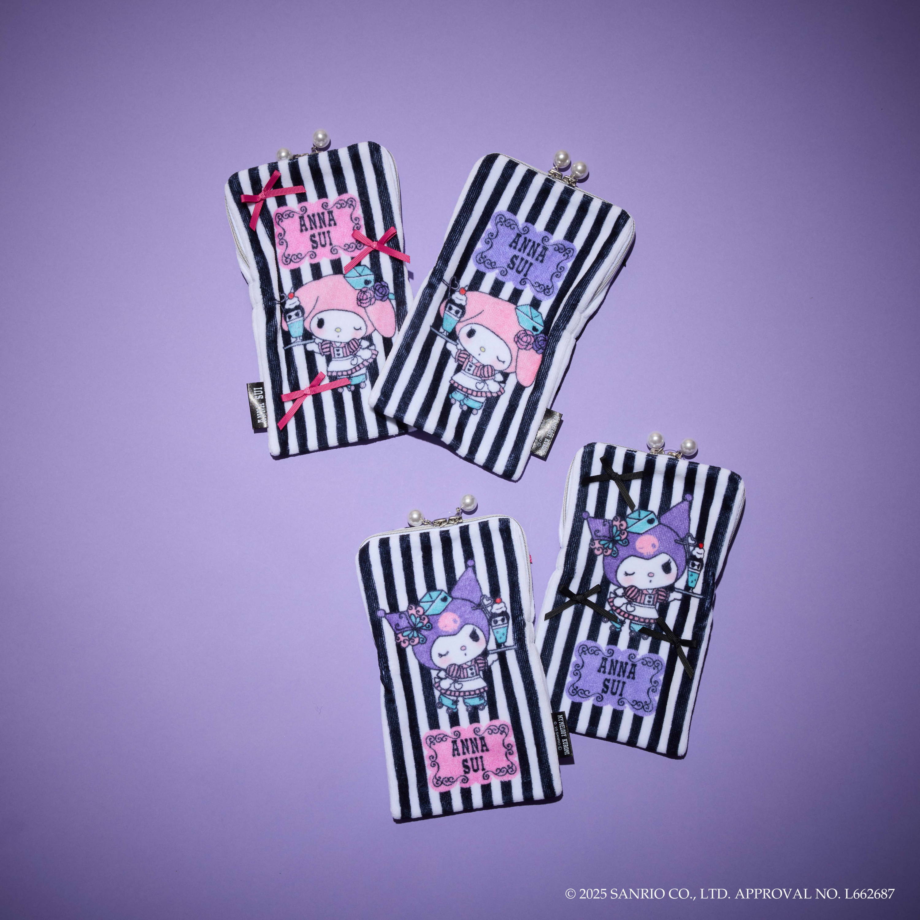 ANNA SUI × MY MELODY & KUROMI
